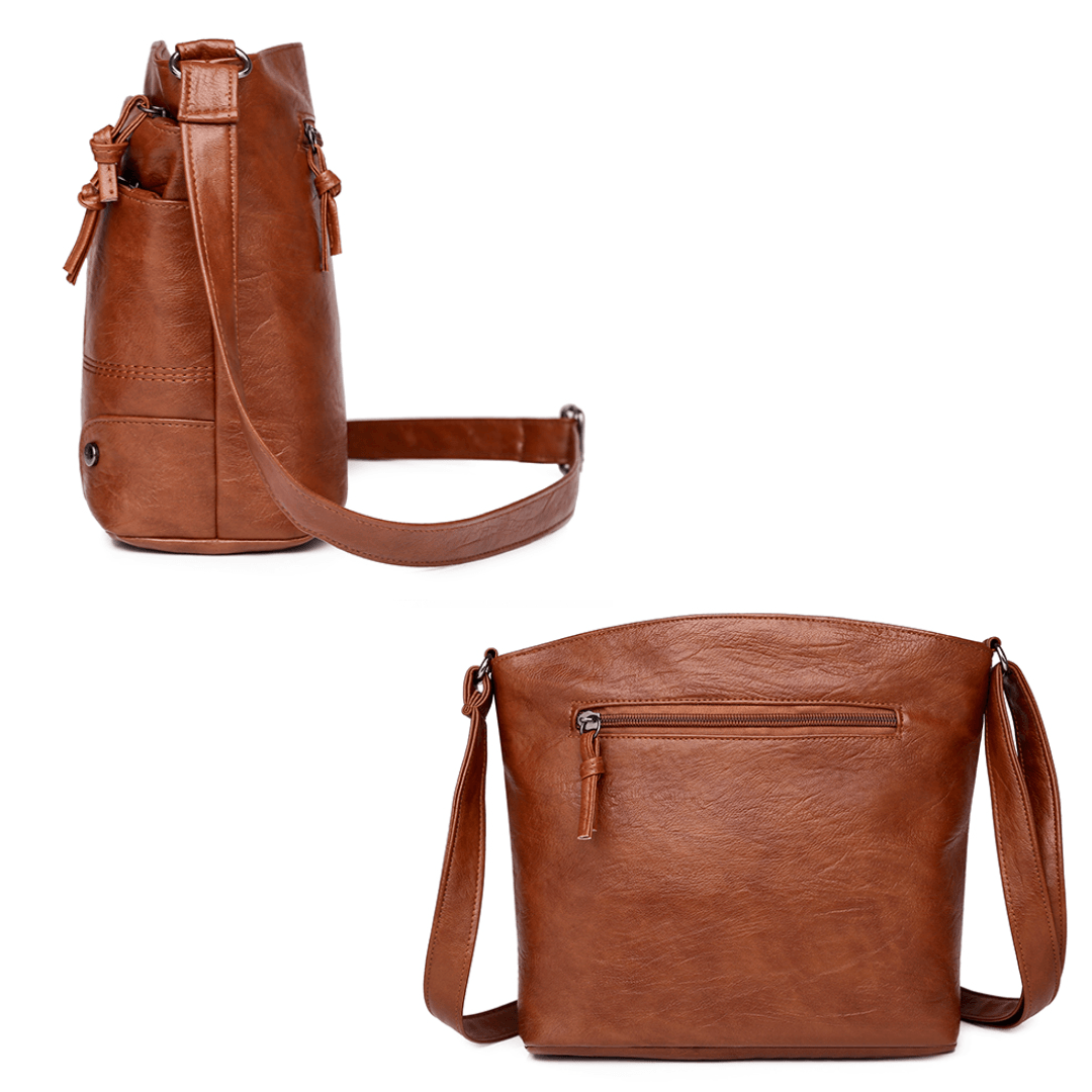 Olivia - Borsa a tracolla vintage con eleganza senza tempo e design pratico