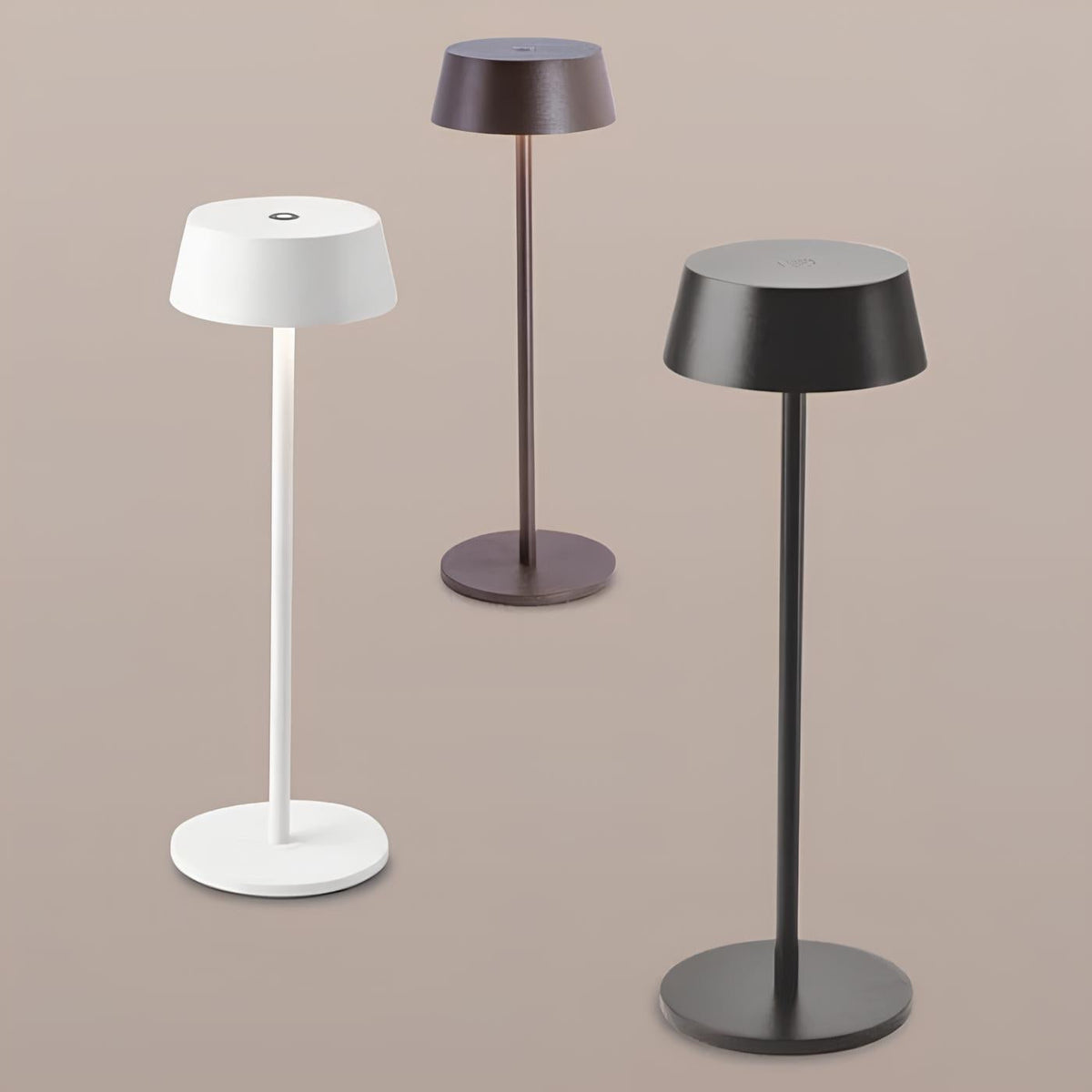 ModeGlow - Lámpara de mesa con batería recargable e iluminación ajustable
