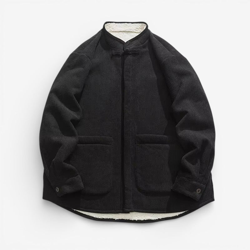 Thaylen - Long sleeve jacket with side pockets