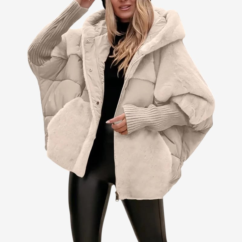 Abigail – Palton cu fermoar și mâneci lungi cu glugă | Închidere cu fermoar pe toată lungimea | Strat ușor pentru purtare zilnică | Mărimi S–3XL | Bej, Negru, Maro, Gri
