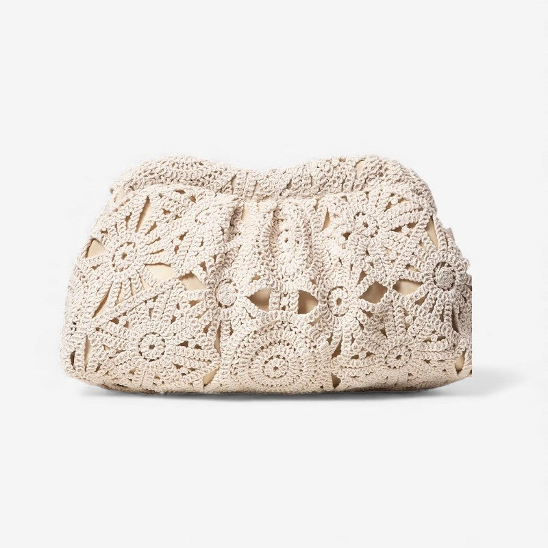 Danique – Handbag with Decorative Pattern and Buckle Closure