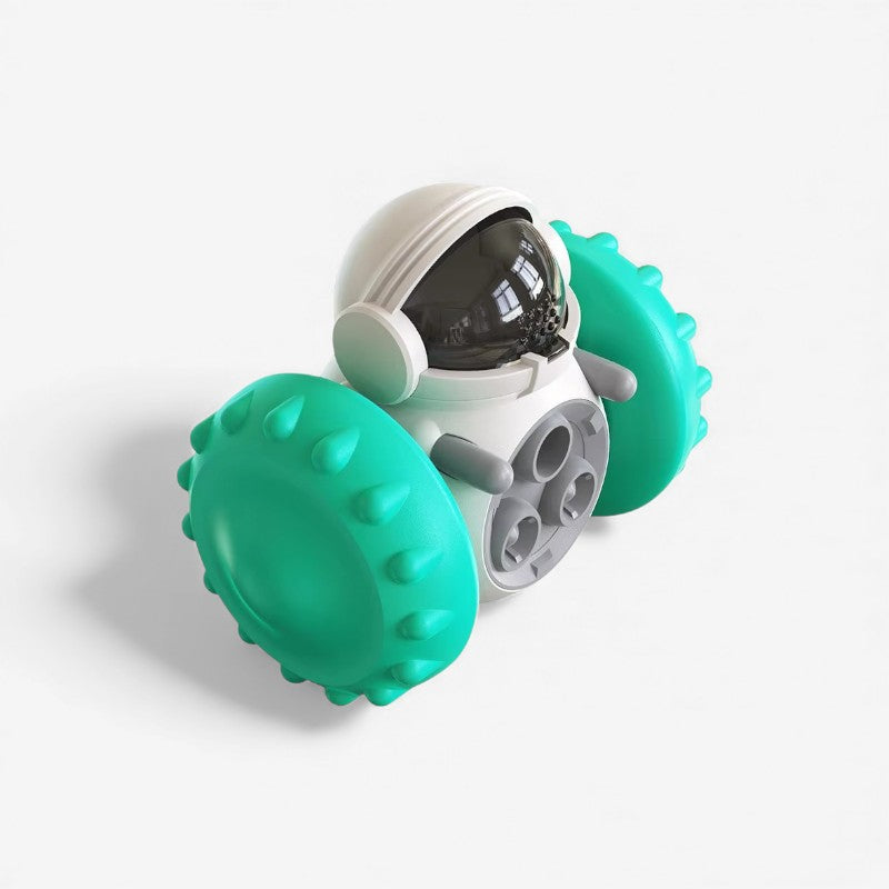 RoboTreat – Huisdierspeelgoed met Robotisch en Voedselverdeler Ontwerp