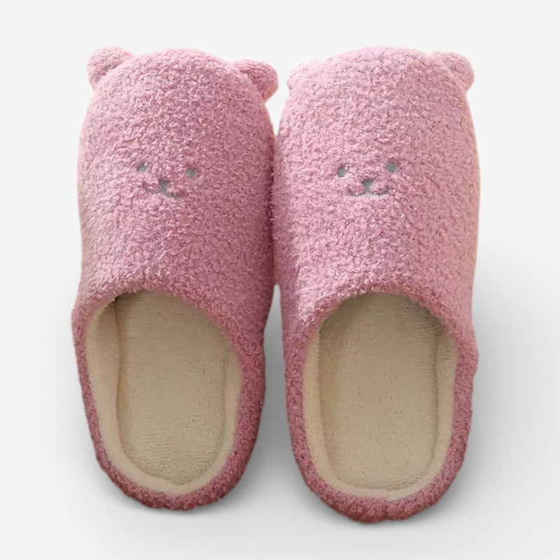 Valeria - Round Toe Slippers with Non Slip Design