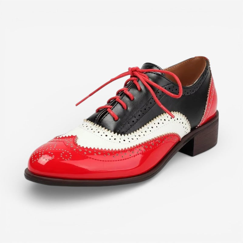 Mireya - Buty z noskiem w szpic i sznurowaniem