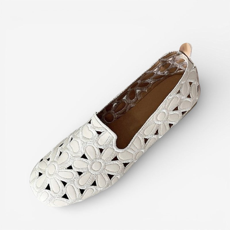 Talia - Mocassini con punta tonda e design slip on