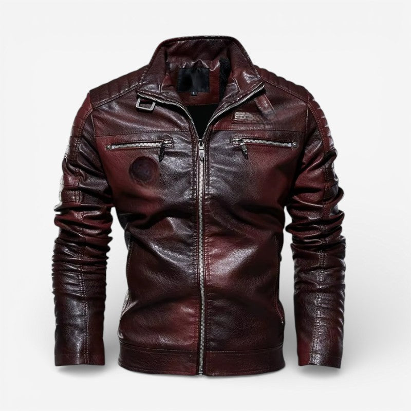 Aidan - Long sleeve zipper jacket with side pockets