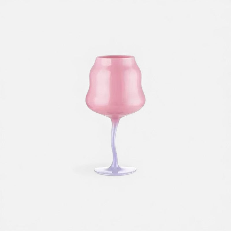TwistGoblet – Verre à pied au design torsadé pour boire