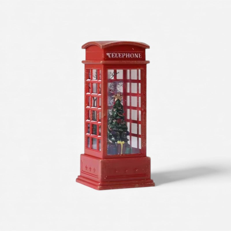 LightCabin - Telefooncel Sculptuur met LED Licht voor Decoratieve Presentatie