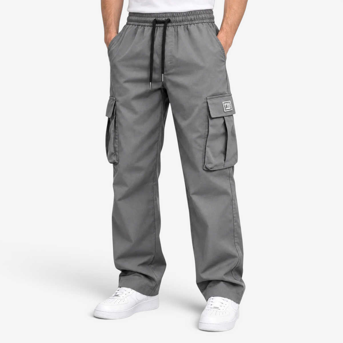 Valmero – Cargo Trousers with Drawstring Waist
