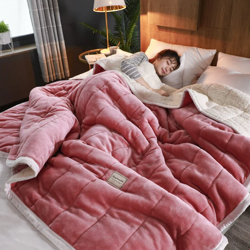 LuxuryDuvet - Couverture apaisante et douce avec toucher confortable
