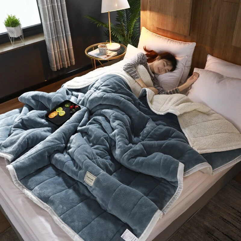LuxuryDuvet - Couverture apaisante et douce avec toucher confortable