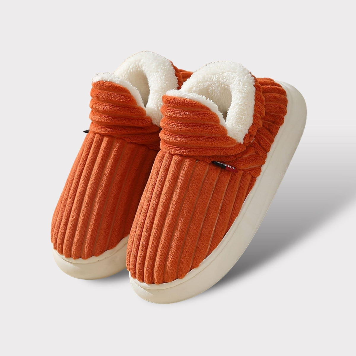 FleeceStep – Winter Slippers with Fleece Lining and Ribbed Exterior