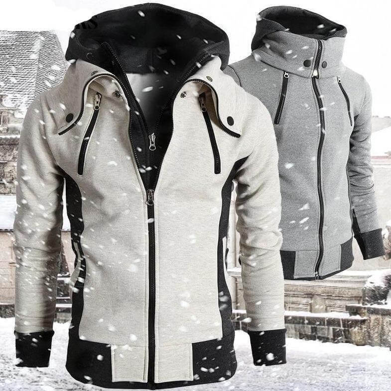 Bertin - Manteau épais avec capuche et plusieurs poches pour le confort