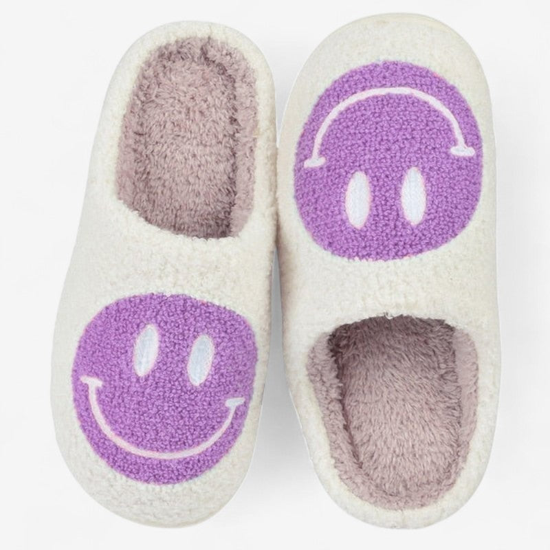 Violet – Slippers with Round Toe and Slip-On Design