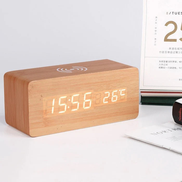 ChicClock - Elegant Voice-Activated Alarm Clock