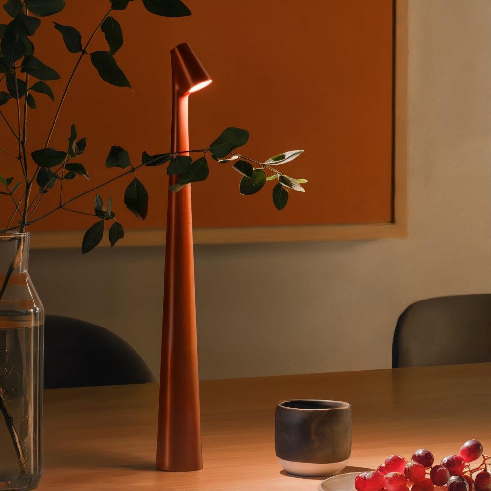 FlexiBeam - Lampada da tavolo LED minimalista con funzionalità wireless