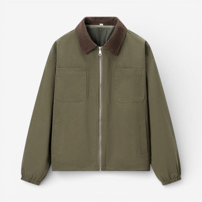 Selene – Long Sleeve Jacket With Zipper And Pockets