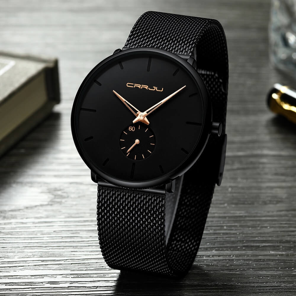 Edward - Minimalist quartz watch with streamlined design