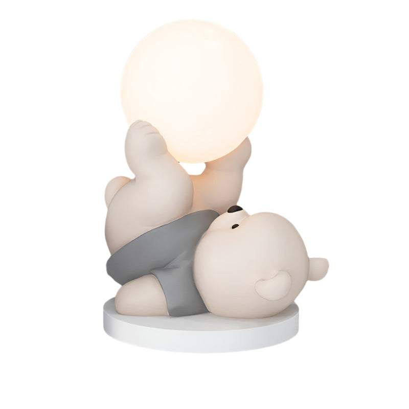 GlowBear – Bear-shaped LED table lamp with touch function and night light