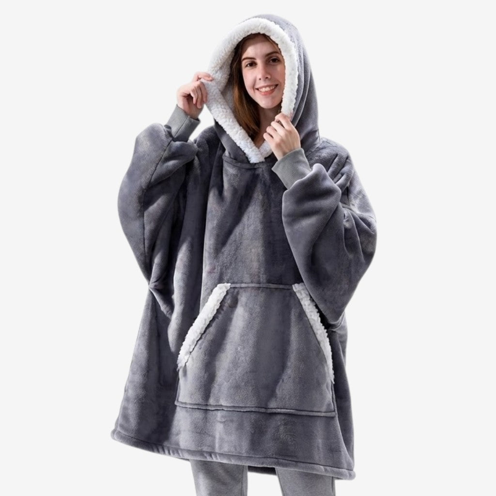 WrapWarm - túlméretezett kapucnis takaró rugalmas mandzsettával