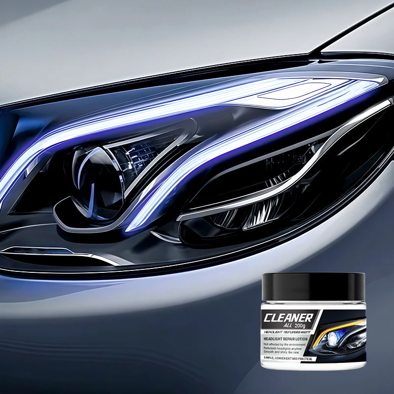 LensPolish - Headlight Polishing Paste for Vehicle Headlight Surfaces