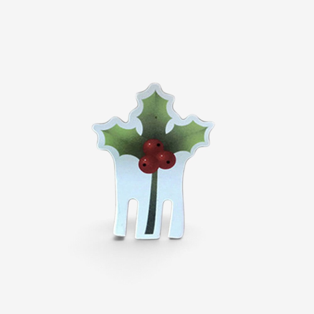 FestiGlass - Decorações de copos de vinho para o Natal com desenhos de chapéus festivos