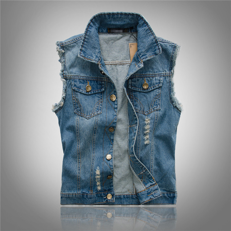 Denimix - Stylish Denim Vest for Men with Unique Design