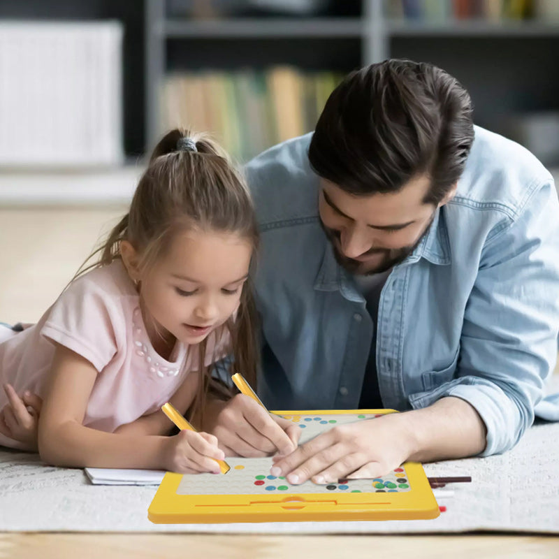 DrawMaster - Tablă magnetică educațională de desen pentru copii