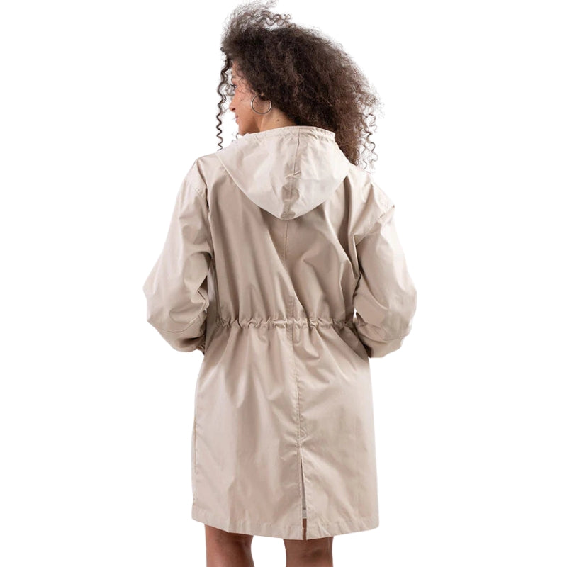 Brielle – Hooded Jacket with Button Closure and Pockets