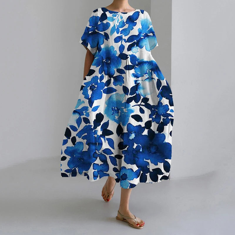 BlossomWear - Jurk Met Bloemenprint