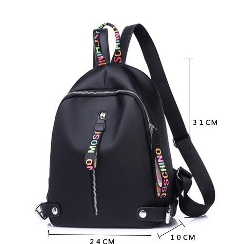 Nova - Sac à dos étanche élégant avec fermeture éclair et poignée douce