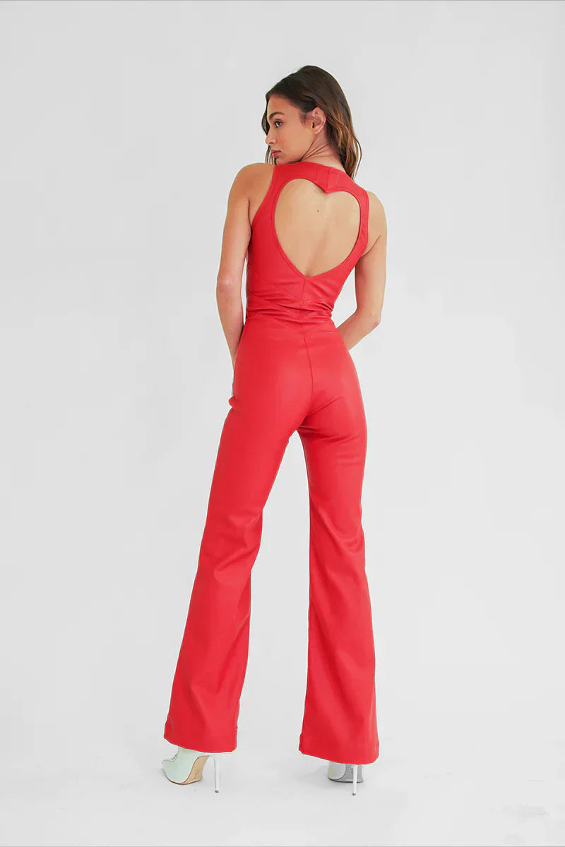 EleganceCharm™ - Chic Jumpsuit with Corset Effect
