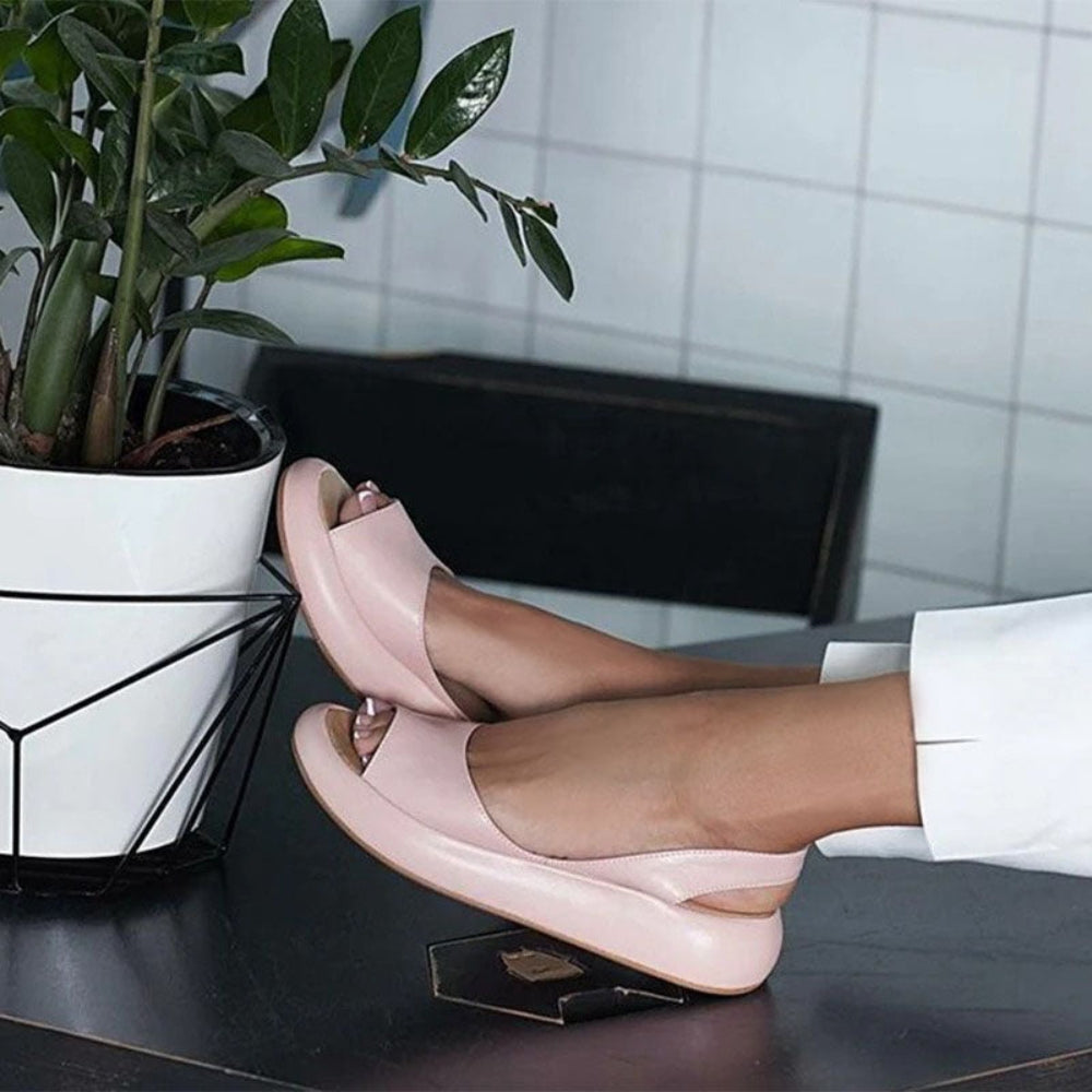 Leony - Sandale cu suport, talpă corectoare și design modern