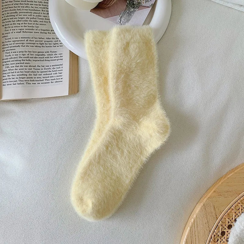 Scarlett - Socks with Elastic Cuff and Seamless Toe