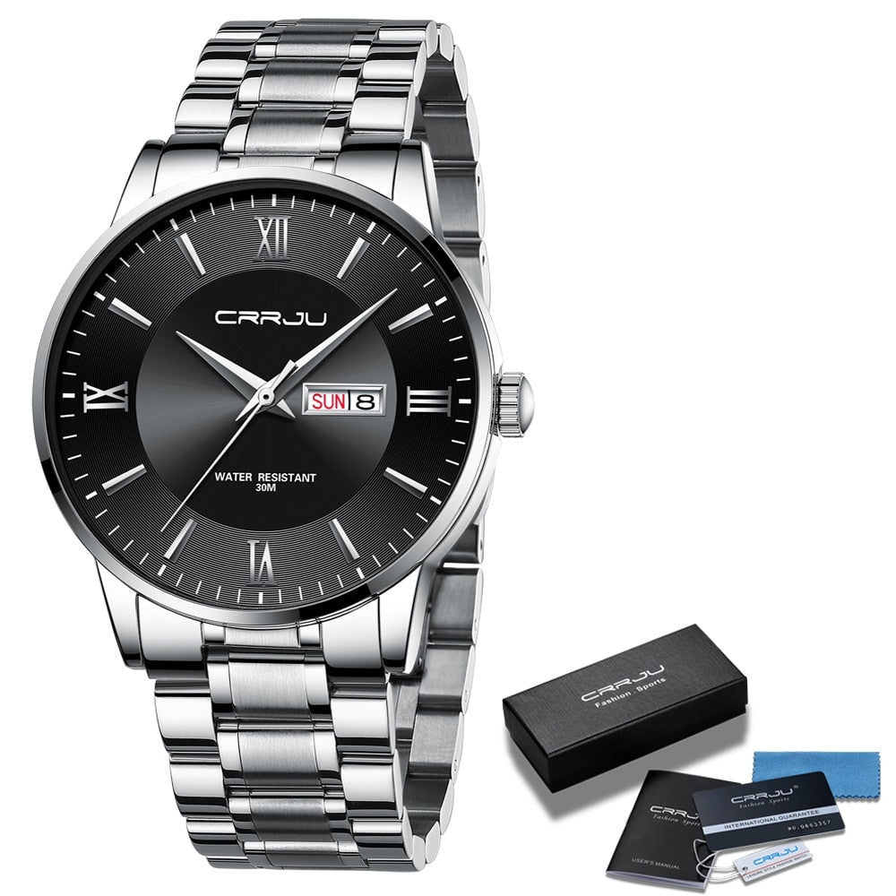Ethan – Ceas elegant cu multiple cadrane, cadran sportiv și curea reglabilă lustruită