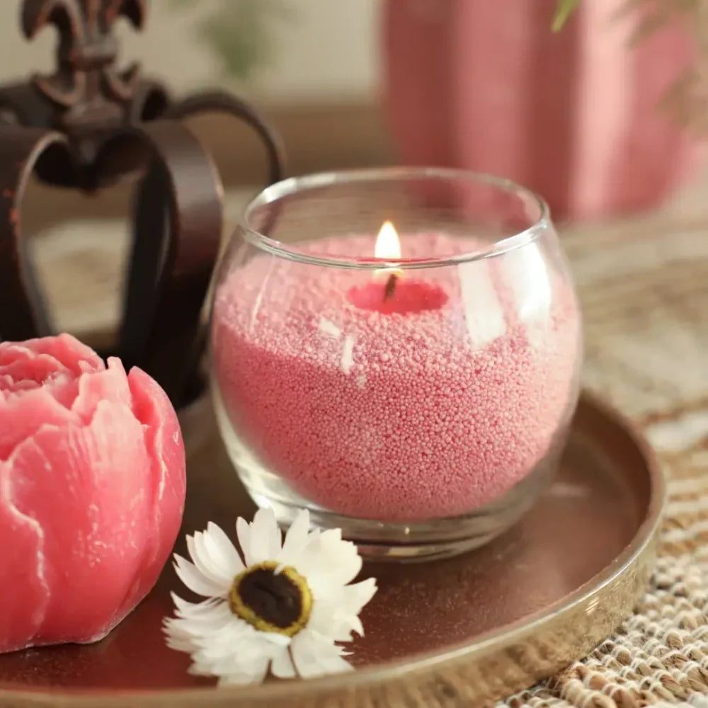 SandWick - Kit per candele con sabbia e stoppini personalizzabili