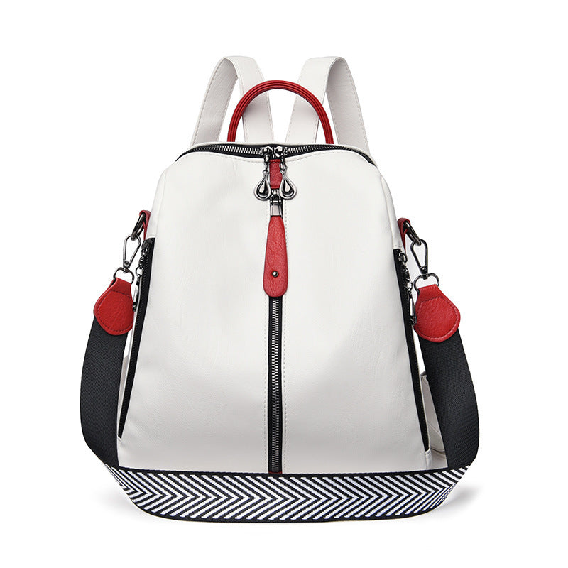 Nova - Trendy backpack with center zipper