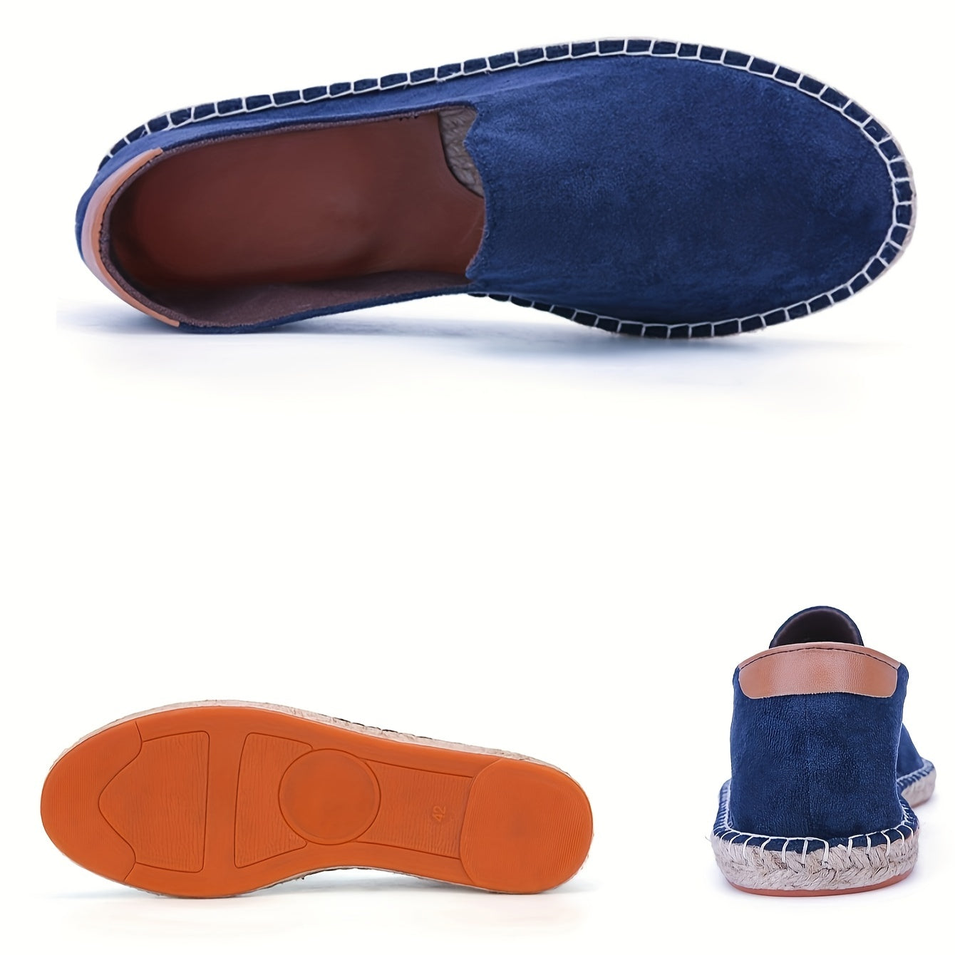 Anton - Chaussures plates fiables avec semelle antidérapante pour le confort