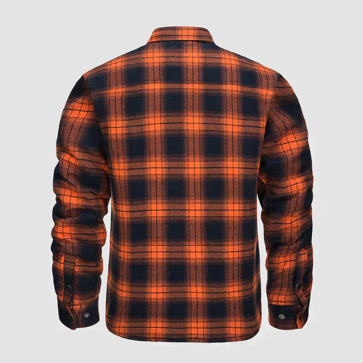 Aiden - Classic checked shirt with button closure
