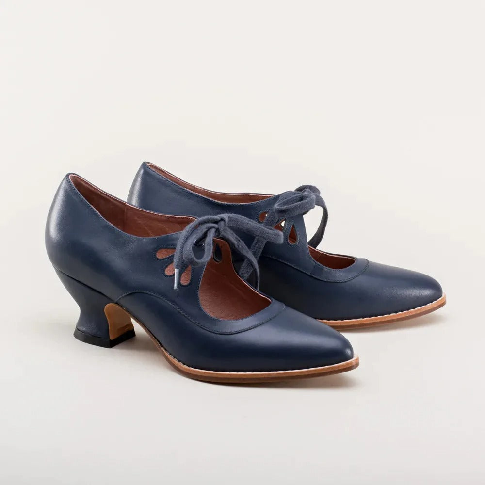 Alsia - Scarpe eleganti con tacco e lacci regolabili