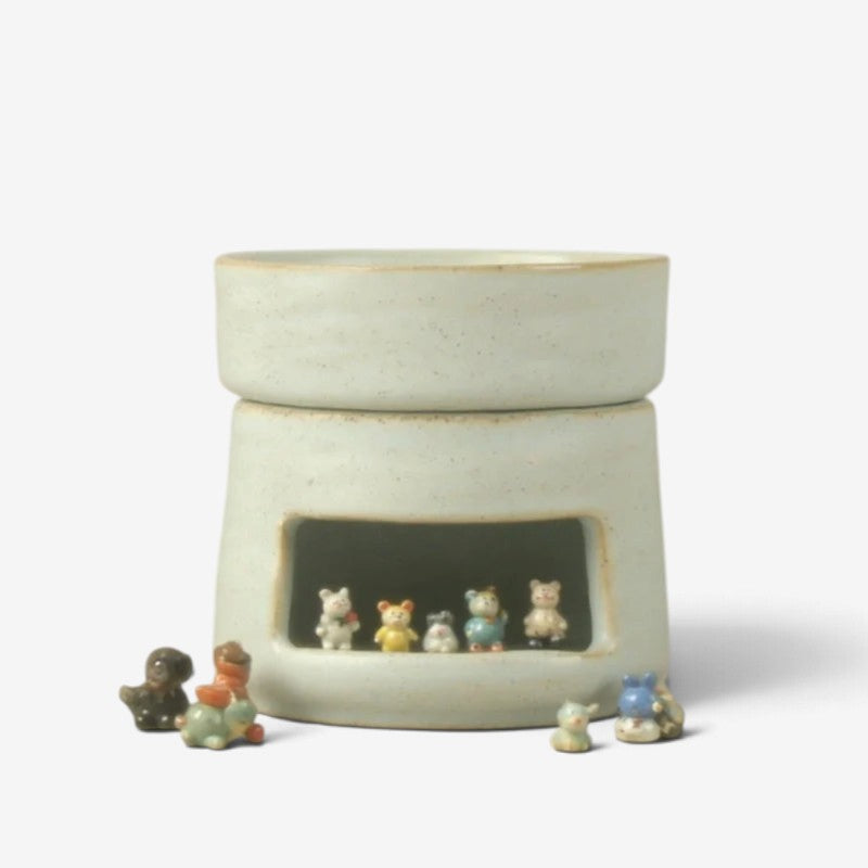 DualAroma - Ceramic Diffuser With Dual Compartments