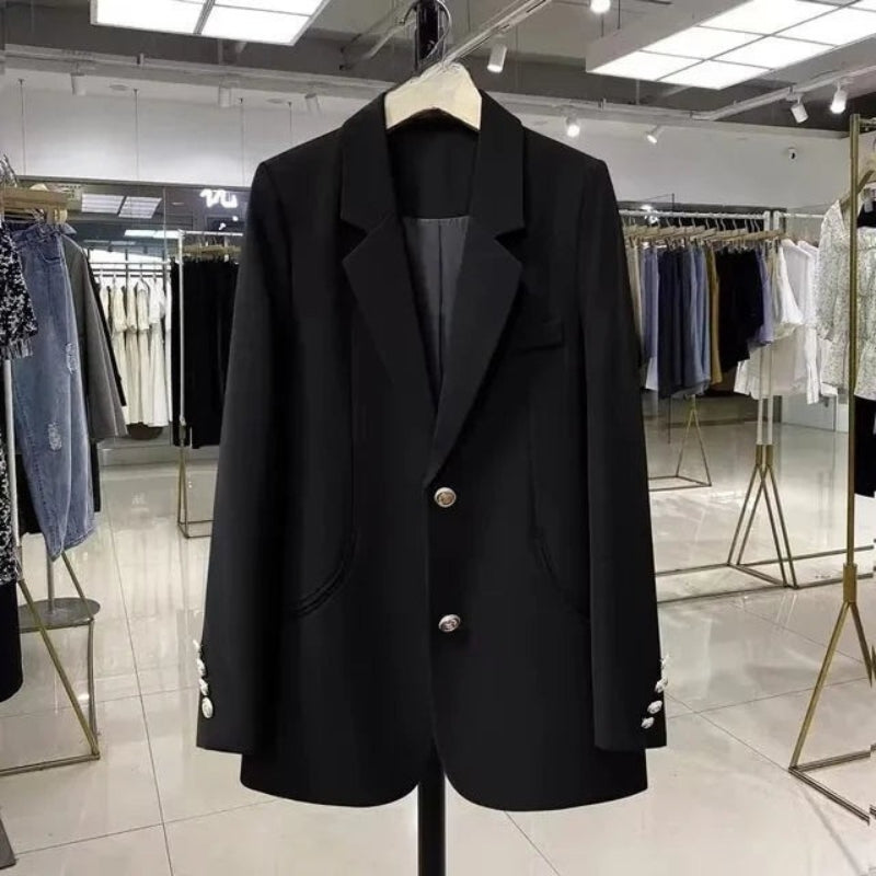 Gloria - Blazer s dlouhými rukávy, zapínáním na knoflíky a několika kapsami