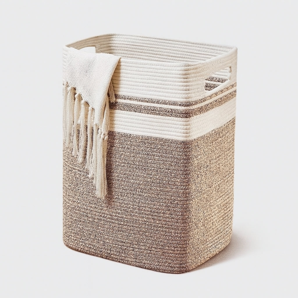 FoldHaven – Cesto Portaoggetti Jumbo con Design Spazioso e Pieghevole