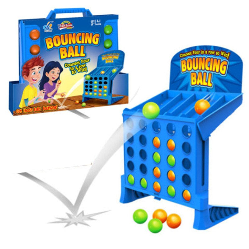 BounceGrid – Gioco di lancio e rimbalzo della palla con scanalature verticali e base di lancio