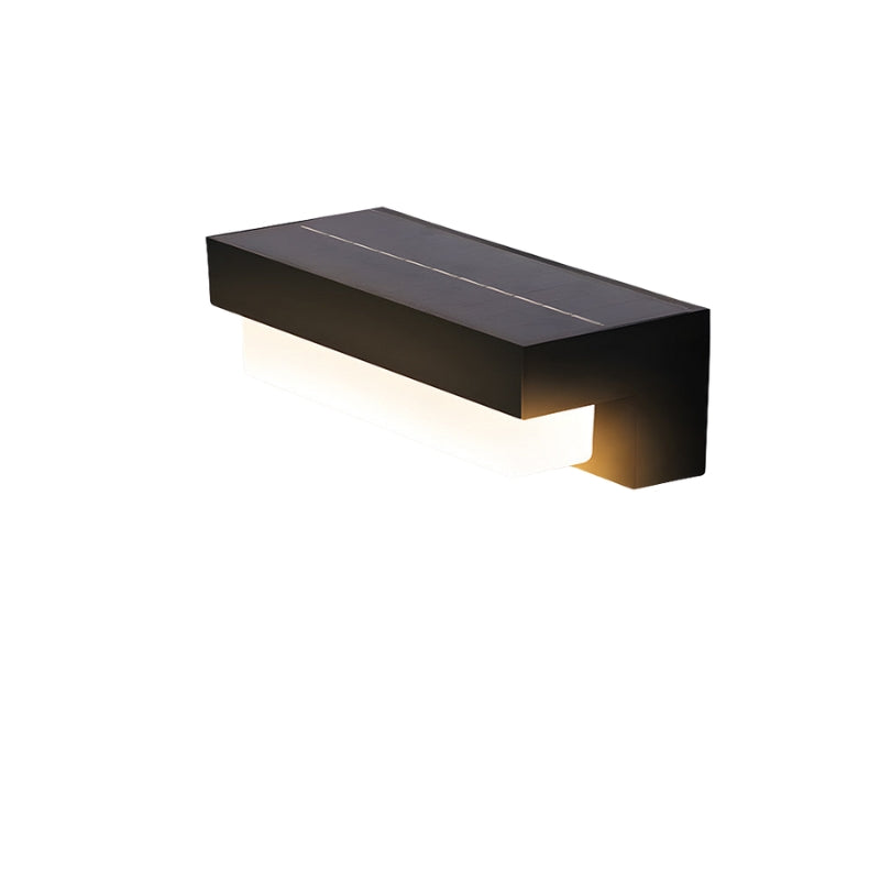 BrightLine – Rectangular Outdoor Wall Lamp with Sleek Design