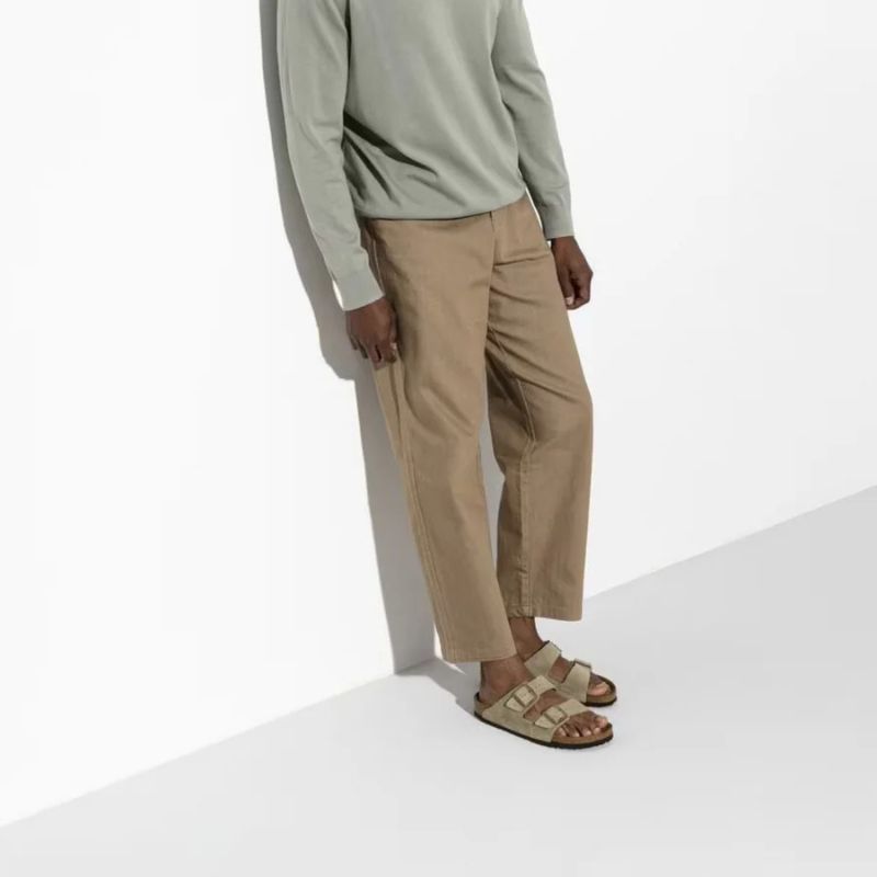 Sandálias Casuais Slip-On com Tiras de Dupla Fivela