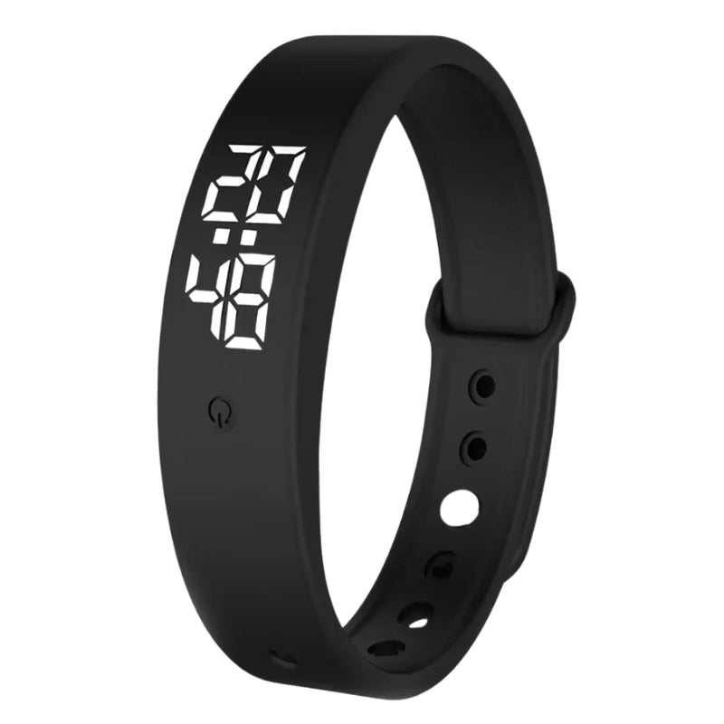 PulseTrack – Smartwatch z alarmami wibracyjnymi i jasnym wyświetlaczem LED