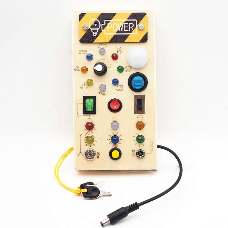 SwitchBright - Tableau de jeu Montessori interactif à LED pour maternelles
