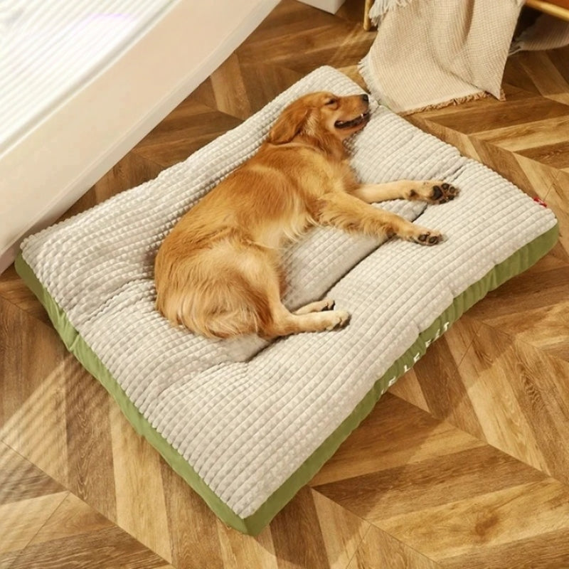CozyPaws – Dog Sleeping Mat with Washable Cover and Non-Slip Bottom