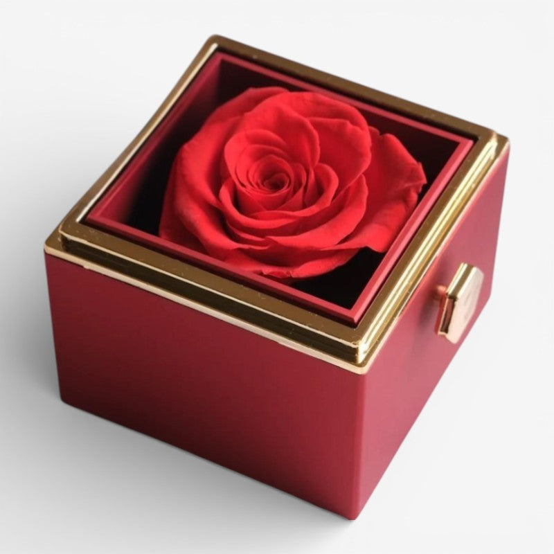 Mother’s Day Gift | Eternal Rose Box with Cuddle Necklace